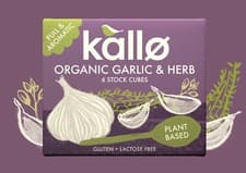Image of Kallo Organic Garlic & Herb 6 Stock Cubes 2 pack