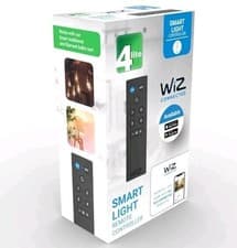 Image of 4lite Smart Wiz Connected WiFi Remote Control Black