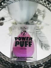 Image of W7 POWER PUFF Makeup Sponges Violet Foundation
