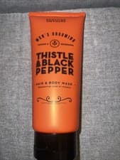 Image of Scottish Fine Soaps Mens Grooming Thistle & Black Pepper Hair & Body Wash 200ml