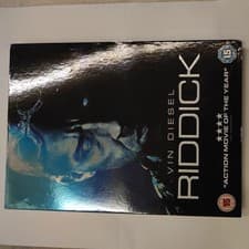 Image of RIDDICK Vin Diesel (DVD, 2014) New & Sealed + Cardboard Sleeve