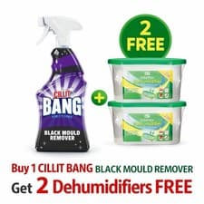 Image of Cillit Bang Black Mould Remover 750ml , Get 2 Dehumidifiers Free , Great Deal