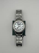 Image of Ladies Rotary Kensington Pearl Dial Stainless Steel Wristwatch LB05105/41