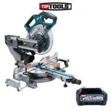Image of Makita LS002GZ01 40v Max XGT Slide Compound Mitre Saw + 1 x 2.5Ah Battery