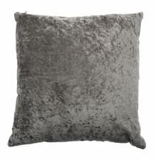 Image of Crushed Velvet Cushion, Bliss Designer Scatter Cushions, 43x43 cm