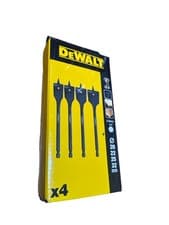 Image of DEWALT DT4797-QZ 4 Piece Extreme Flatwood Drill Bit Set.