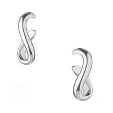 Image of LINKS OF LONDON Ladies Essentials Infinity Sterling Silver Earrings RRP150 NEW