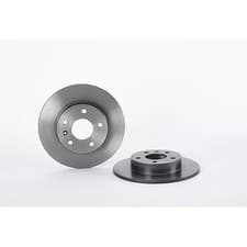 Image of 08.7627.11 Brake Disc x2 Rear Front Fits Chevrolet Zafira Opel Astra H By Brembo