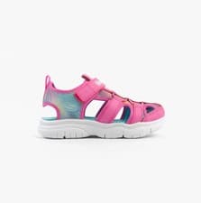Image of Skechers FLEX SPLASH - DAYLIGHT SHIMME Girls Casual Touch Fasten