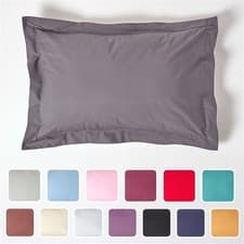 Image of 100% Egyptian Cotton Oxford Pillowcase, 200 Thread Count