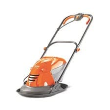 Image of Flymo Hover Vac 250 Hover Lawn Mower 1400W 25cm Cutting Width 15L Grass Box