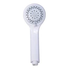 Image of Croydex Amalfi Shower Handset, 3 Spray Patterns, White Plastic Finish, 1/2"B.S.P