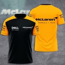 Image of F1 Mclaren Team Fan's T Shirt NEW Unisex 2024' NEW