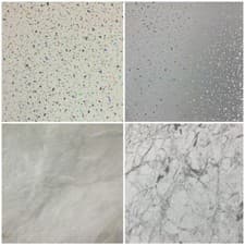 Image of Splash Panels 1m x 2.4m Shower Panels Bathroom Plastic PVC Wall Cladding