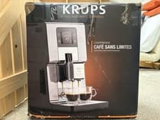 Image of Krups EA877D40 Bean to Cup Coffee Machine Intuition Experience+ 1550w 3L Silver
