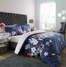 Image of LUXURY SINGLE SIZE BEDDING SET PRINTED DUVET QUILT COVER WITH PILLOWCASE