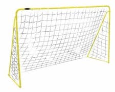 Image of Kickmaster Premier Garden Kids Football Goal Net 8ft x 5ft Weatherproof Age 5+