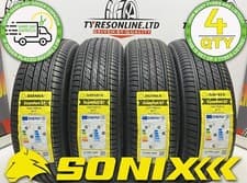 Image of 4 X 165 70 14 SONIX X-COMFORT 81T XL 165/70R14 BRAND NEW C&B RATED TYRES 1657014