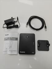 Image of Yealink W60B DECT Base Station boxed with PSU and accessories