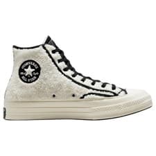 Image of Unisex Converse Chuck 70 Cozy Utility Sherpa High Top Shoe Egret/Black/Egret