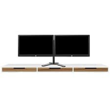 Image of Dual Set - HP EliteDisplay E232 23'' 1080p LED Monitor HDMI DISPLAY VGA GRADE B