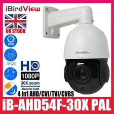 Image of New 1080P 30X Zoom 2MP 4 in 1 AHD/TVI/CVI/CVBS PTZ PAL Security IP Camera IR 80M