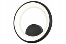 Image of Matt Black Wall Light - 1x20w Led 4000k 1600lm