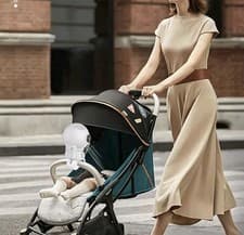 Image of 3 Speeds USB Rechargeable Mini Cooling Fan Clip On Desk Baby Stroller Portable.