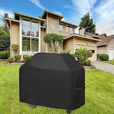 Image of BBQ Cover Heavy Duty Large Waterproof, 3-4 Burner Gas BBQ Covers, Outdoor Bar..