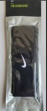 Image of Nike Black White Basketball Headband PAC429 010 One Size brand New Fast Shipping