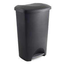 Image of Addis Pedal Bin, 50 Litre - Black
