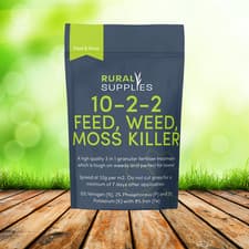Image of Feed Weed Moss Killer 4 in 1 Lawn Fertiliser Greener Grass All In One 10KG 20KG
