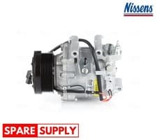 Image of COMPRESSOR, AIR CONDITIONING FOR HONDA BALLADE CIVIC CR-V EDIX NISSENS 89247