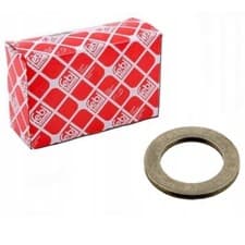 Image of OEM Febi 32456 Oil Drain Plug Seal Sump Pan for Audi VW Seat Honda KIA Hyundai