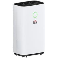 Image of HOMCOM 16L/Day Portable Quiet Dehumidifier for Home, Electric Air De-Humidifier
