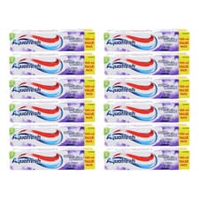 Image of Aquafresh Triple Protection Toothpaste Family Size 100ml X 12