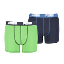 Image of PUMA Boys Sports Boxers Briefs (Pack of 2) Underwear Athletic Boxershorts Pants