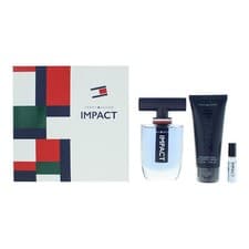 Image of Tommy Hilfiger Impact Eau de Toilette 100ml, 4ml + Body Wash 100ml Gift Set