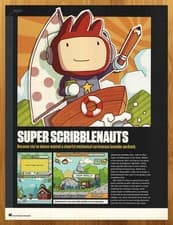 Image of 2010 Super Scribblenauts Nintendo DS Print Ad/Poster Video Game Promo Wall Art