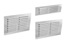 Image of Aluminium Louvre Air Vent / Air Grill Used For Ventilation 9x3, 9x6, 9x9 & 9x12