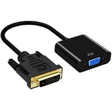 Image of 20cm Durable DVI to VGA Cable Adapter 1080P HD Converter For Multiple Brands