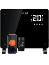 Image of DONYER POWER 1000W Small Convector Heater, Ultra-thin Wall-mounted/ Freestanding