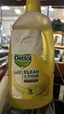Image of Dettol Power and Fresh Floor Cleaner Lemon Stained Packaging