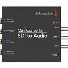 Image of Blackmagic Design Mini-Converter SDI to Audio Black FS