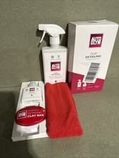 Image of Autoglym VPCLAYKIT Complete Detailing Kit 4 Pieces Detailer Clay Bar Polish