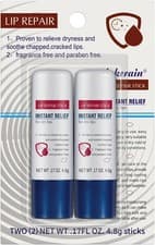 Image of 2PCS Lip Balm Stick - Lip Repair Cream for Dry Cracked Lips - Long Lasting Mois