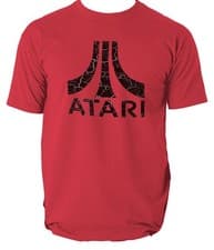 Image of Atari Retro Gaming, Games, Arcade T-shirt SEVEN COLOURS ALL SIZES