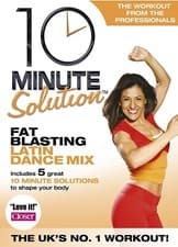 Image of 10 TEN MINUTE SOLUTION FAT BLASTING LATIN DANCE MIX DVD Exercise Fitness Workout