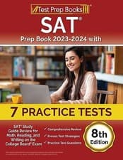 Image of SAT Prep Book 2023-2024 with 7 Practice Tests : SAT Study Guide Review for ...