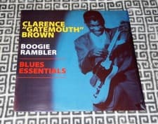 Image of CLARENCE GATEMOUTH BROWN Boogie Rambler Blues Essentials 2013 VINYL LP texas NEW